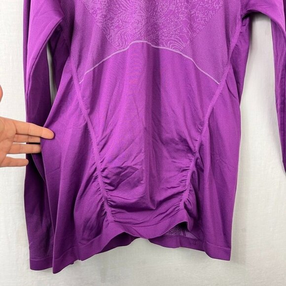 Title Nine Seamless Base Layer 2 Piece Set Womens XL‎ Athletic Nylon Ruched Gym - Picture 4 of 16